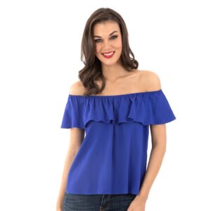 Blusa off shoulder