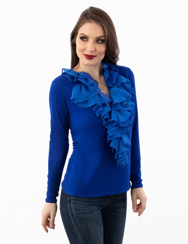 Blusa con escote v